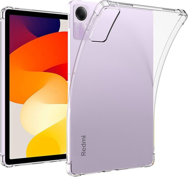 Xiaomi Schutzhülle für Redmi Pad SE 11 2023 aus transparentem Silikon TPU mit Air-Bags und Stoßfestigkeit - Bild 1
