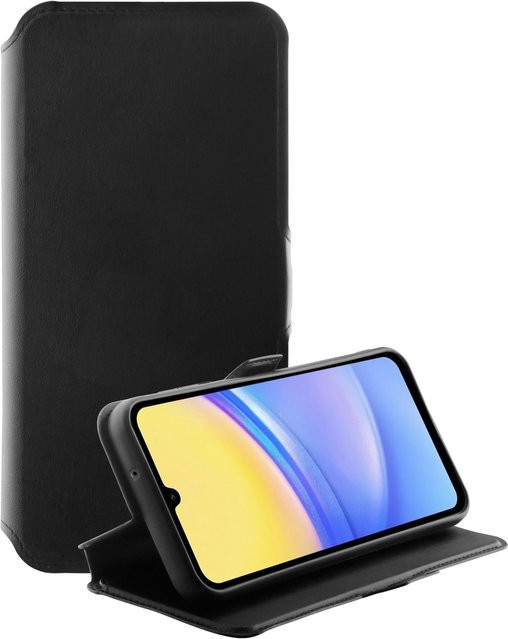 Vivanco Pure Wallet Buchklapptasche für Galaxy A15 5G in Schwarz - Bild 1
