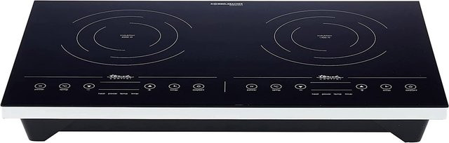 Rommelsbacher Doppelkochplatte CT 3410/IN Induktion in Schwarz und Silber - Bild 2