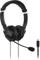 Kensington Hi-Fi USB-C On-Ear Headset mit Mikrofon in Schwarz - Bild 2