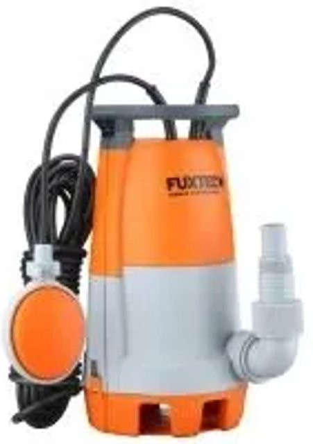 FUXTEC Tauchpumpe FX-TP1350 in Orange mit 350 Watt und 7500 l/h Förderleistung - Bild 1