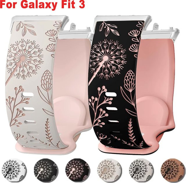 FancyWrist Uhrenarmband Silikon, Samsung Galaxy Fit 3, Unisex - Bild 1