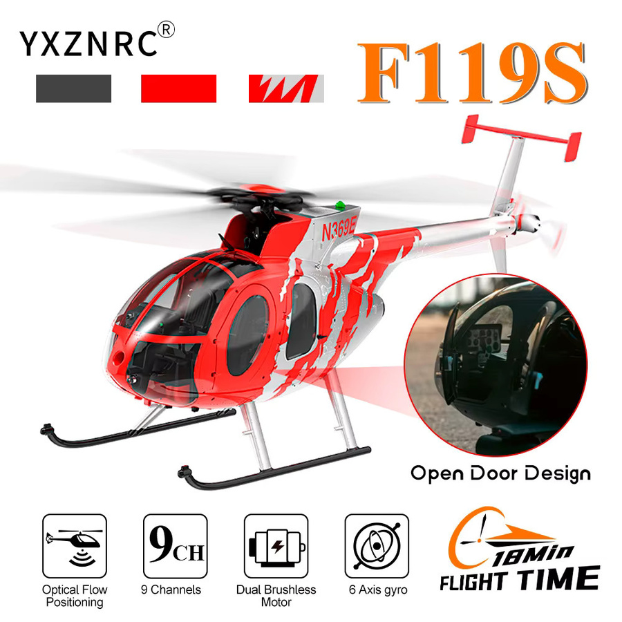 YUXIANG F119S(MD500) Helikopter, 1/16, RC Flugzeug - Bild 2