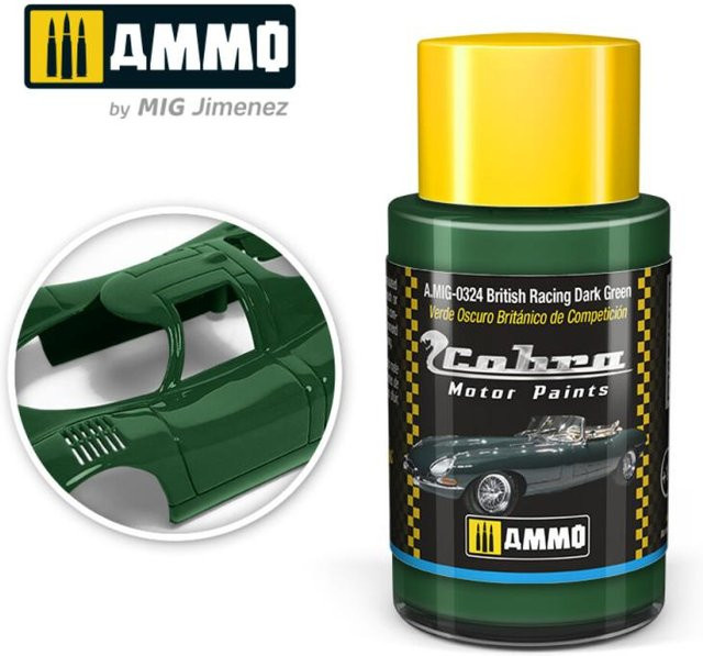 AMMO by MIG Jimenez Cobra Motor British Racing Dark Green, Fahrzeuge, Grün - Bild 1