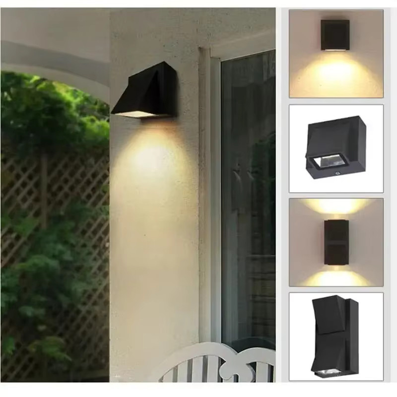Lyfs Moderne LED-Wandleuchte Schwarz mit Bewegungssensor und Up-Down-Licht für Garten, Terrasse und Balkon - Bild 4