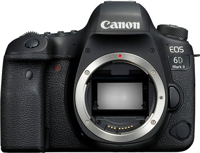 Canon EOS 6D Mark II Vollformat DSLR Kamera Gehäuse in Schwarz - Bild 1