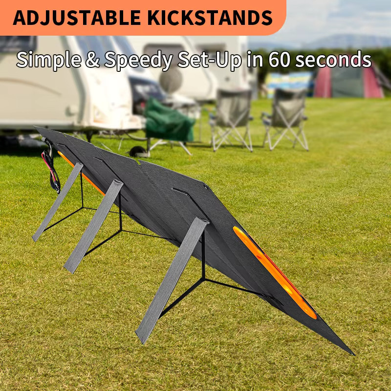 CHUBAN SP200 Tragbares Solarpanel 200 W, Faltbares Solarladegerät 17,6 V für Camping und RV - Bild 3