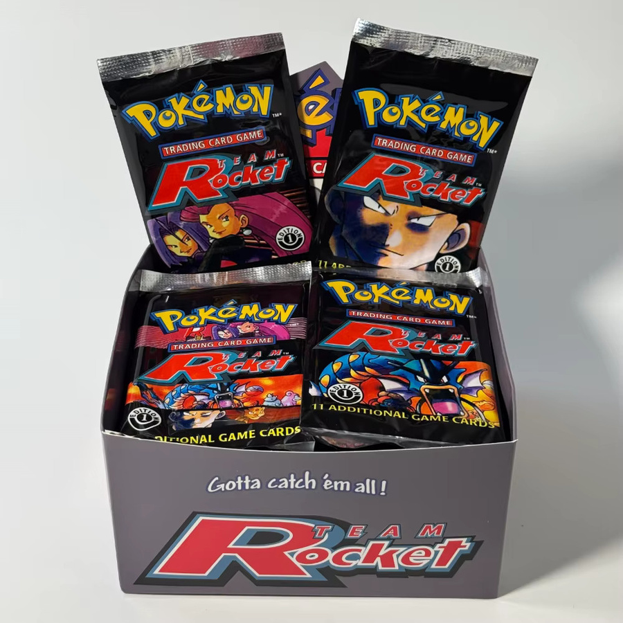 Pokémon 1st Edition Team Rocket Booster Packs, Nachfüllpack, 11 Karten, ab 10 Jahren - Bild 4