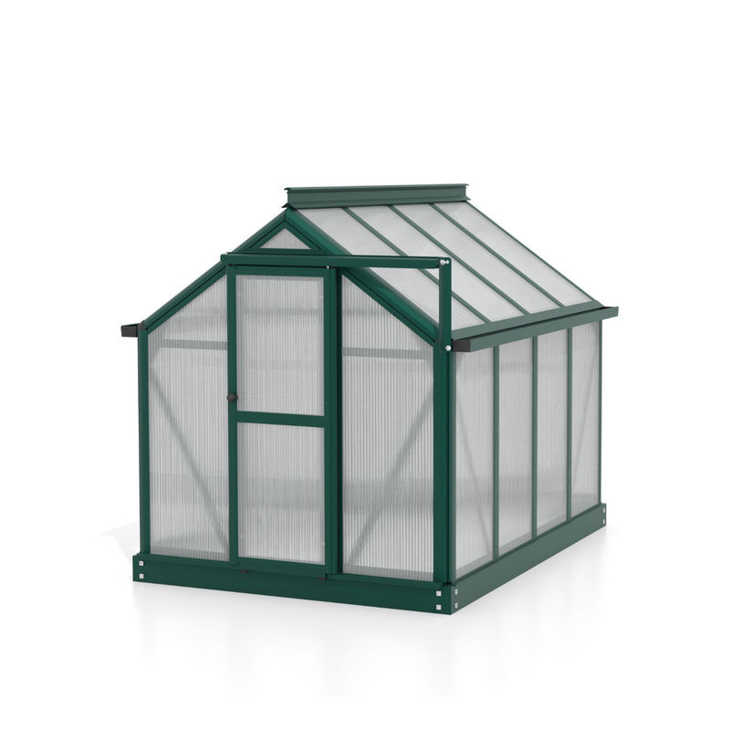 Vitavia Minigewächshaus Merlin in Smaragdgrün mit 4mm HKP, B/H/T: 87 x 111 x 120 cm - Bild 2