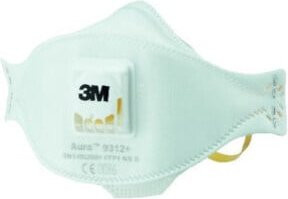 3M Aura Atemschutzmaske FFP1NRD mit Ventil in Weiß nach EN 149/2001+A1:2009 - Bild 1
