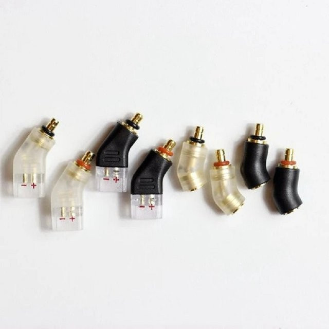 Linum Bax T2 IPX Kopfhörer Konverter Kabel mit 0,78mm 2pin/mmcx Stecker für Pro X10-X50 und Mach10-80 In-Ear Monitor Ohrhörer Adapter in Transparent - Bild 1