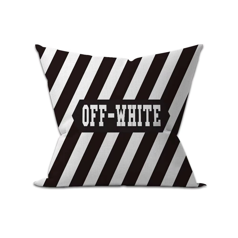Potdemiel Kissenbezug in Weiß mit Logo für Sofa und Wohnzimmer, quadratisch, B/B/H: 30 x 30 x 1 cm - Bild 7