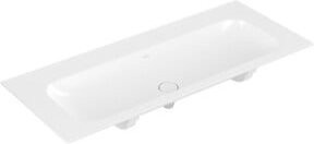 Villeroy & Boch Möbelwaschtisch Finion in Stone White, Keramik, rechteckig, Breite: 120 cm, Tiefe: 50 cm, ohne Hochlegeschränk und ohne Überlauf - Bild 1