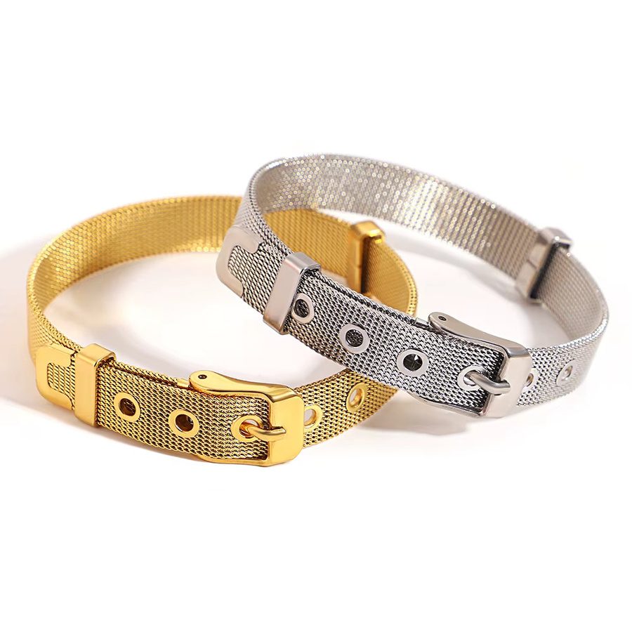 Greatera Fashion Armband, Edelstahl, Gold, Unisex - Bild 2