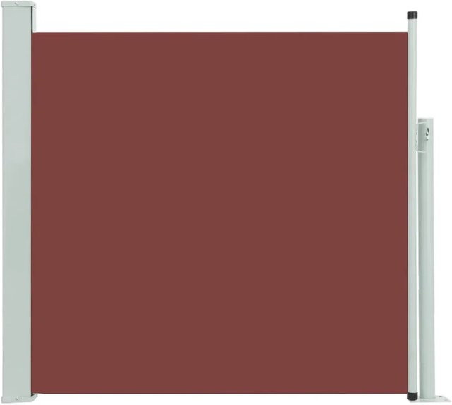 Ausziehbare Seitenmarke von Furnicato in Braun aus Polyester mit PU-Beschichtung, B/H: 300 x 170 cm - Bild 1