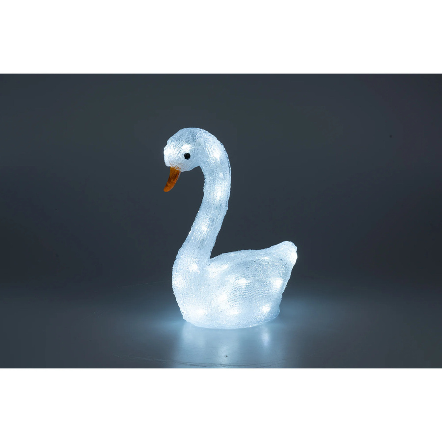 LED-Dekofigur Leuchtschwan - Bild 2