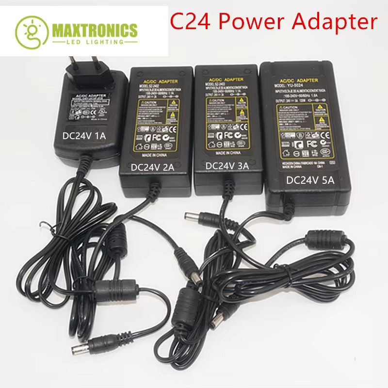 LED Netzteil Adapter für LED-Streifen und Lampen als Leistungs-Treiber (DC 5V, 12V oder 24V) - Bild 1