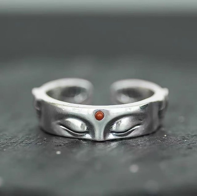 Ring Messing, Silber, Unisex - Bild 1