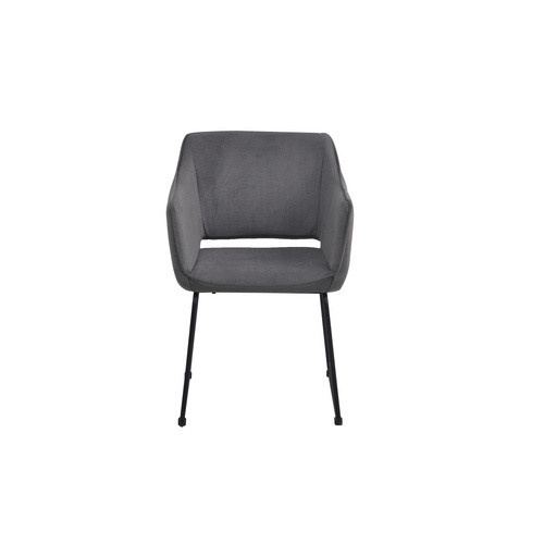 SIT Stuhl-Set SIT&CHAIRS in Grau mit Stoff und Metall, B/H/T: 56 x 82 x 61 cm - Bild 2