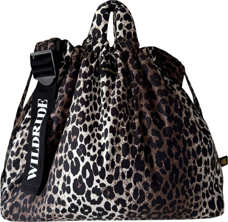 Wildride Wickeltasche Schultertasche braun multicolor