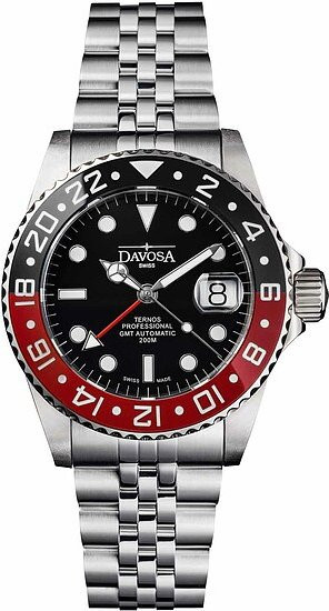 Davosa Armbanduhr Ternos Professional GMT, Automatik, Edelstahl, 42 mm, Herren - Bild 1