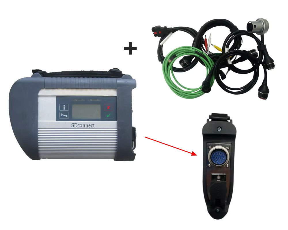 MB STAR C4 DOIP Pro Diagnosegerät mit 512GB SSD und WLAN-Verbindung für Mercedes 12V/24V Fahrzeuge - Bild 2