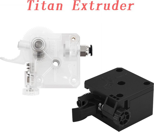 Titan Extruder Parts ED3 V6 Stock Feeder für 3D-Drucker kompatibel mit ANYCUBIC Mega S X-Serie, CR10 und Ender 3-Serie in Schwarz - Bild 1