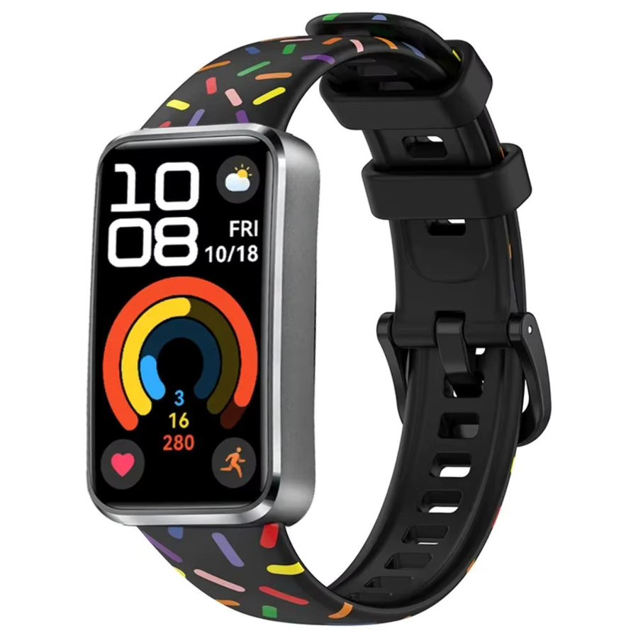 Uhrenarmband Silikon, Cor, Huawei Band 10 9 8, Unisex - Bild 4