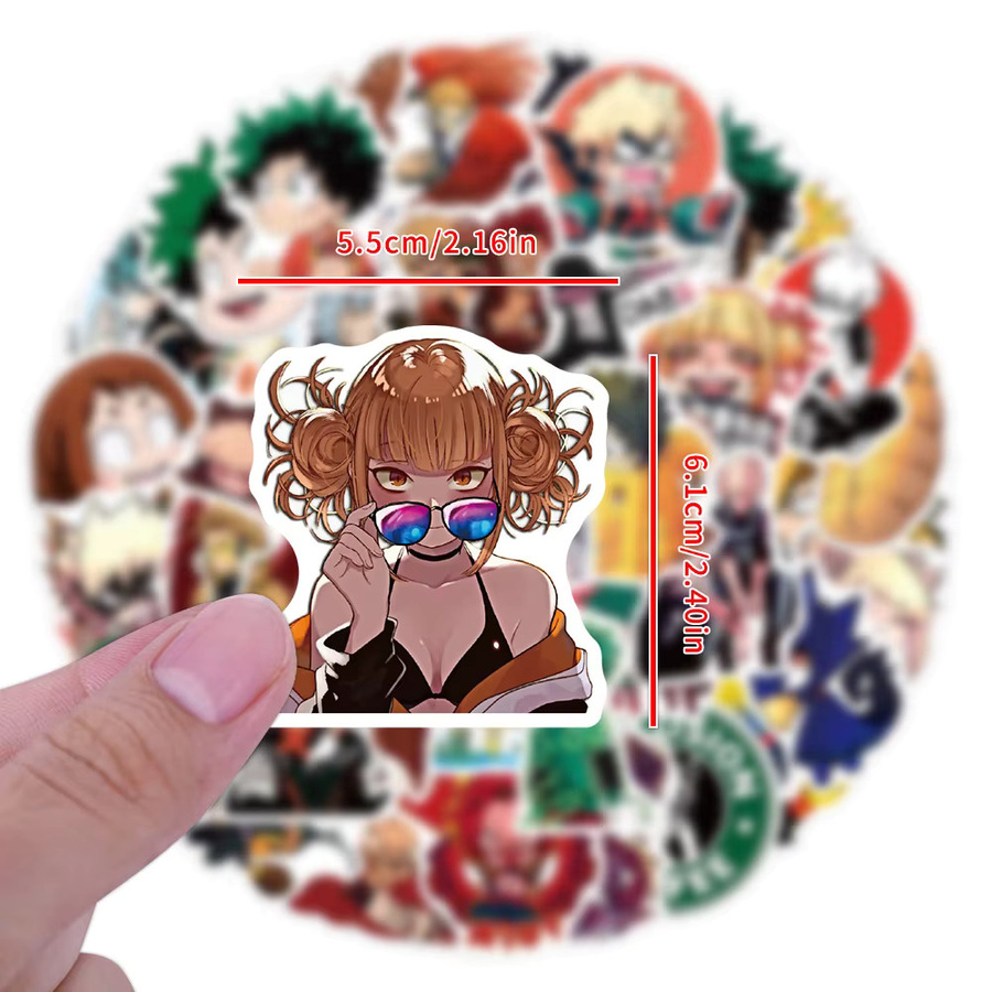 Bandai My Hero Academia Aufkleber, Bunt / Mehrfarbig - Bild 3