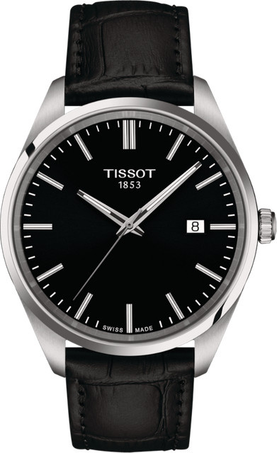Tissot Armbanduhr PR 100, Quarz, Edelstahl, 40 mm, Herren, Schwarz - Bild 1