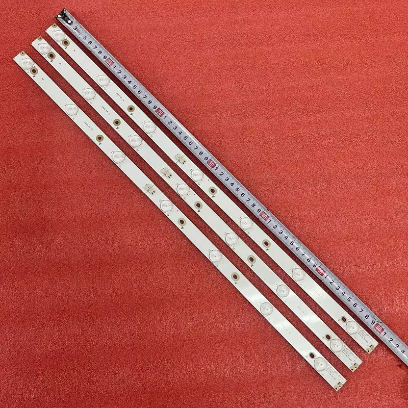 3er-Set LED-Streifen für TV-Hintergrundbeleuchtung, Farbe: Weiß, kompatibel mit Philips Modellen 32PFH5300/88, BDL3230QL, 32PHT4100, 32PFK4309, 32PHT4319, 32PHH4100, 32PFT5500, 32PFH4100 und 32PFH4309 - Bild 2