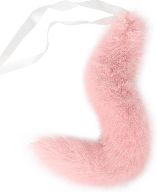 YIRAN Plüschfuchsschwanz, Zubehör, Rosa / Pink - Bild 1