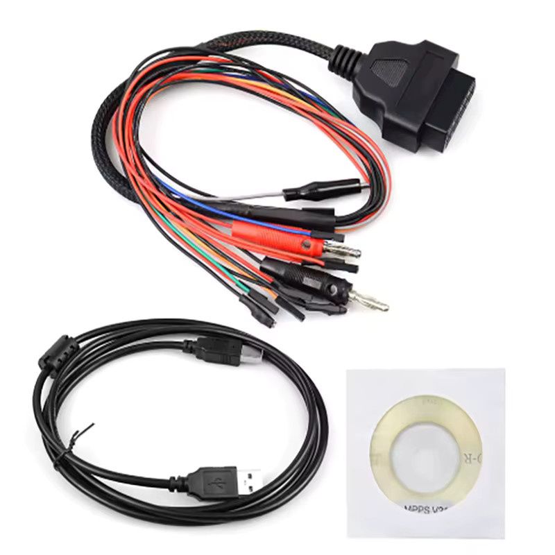 YIQIXIN MPPS V21 OBD2 ECU Chip Tuning Scanner Tool in Schwarz mit Breakout Tricore Kabel für die ECU Programmierung und Fahrzeugdiagnose - Bild 4