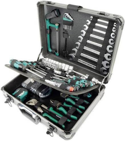 Mannesmann Werkzeugset M29079 im Koffer, 133-teilig, multicolour - Bild 1