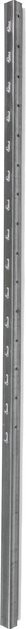 Floraworld Wildzaunpfosten aus Stahl in Silber, B/T/H: 3,5 x 3,0 x 200,0 cm - Bild 1