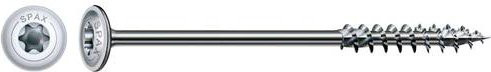 Spax Holzschraube WIROX T-STAR plus aus Stahl, Farbe: Silber, Durchmesser: 6 mm, Länge: 200 mm, 50 Stück - Bild 1