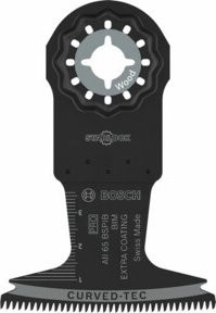 Bosch PRO AII 65 BSPIB Bimetall-Sägeblatt für Multifunktionswerkzeuge für Holz, 10-teilig, Schwarz, Breite: 6,5 cm, Höhe: 4,0 cm, Tiefe: 6,5 cm - Bild 1