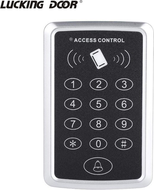LUCKING DOOR RFID Zugangskontrolle EM-ID-Karte 125 kHz mit Tastatur für bis zu 1500 Benutzer - Bild 1