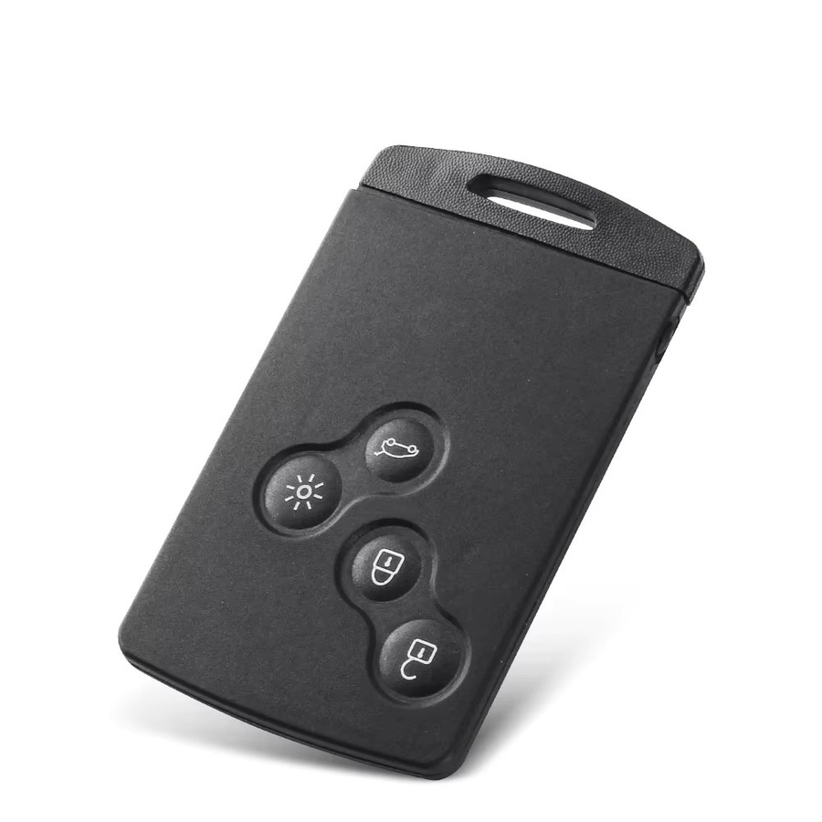 KEYYOU Smart Auto Schlüsselhülle für Renault Megane Laguna Koleos Fluence Scenic Clio Captur in Schwarz - Bild 3