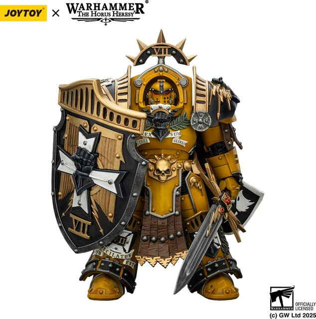 JOYTOY Warhammer 30K Imperial Fists Legion Praetor Actionfigur, 1/18 - Bild 1
