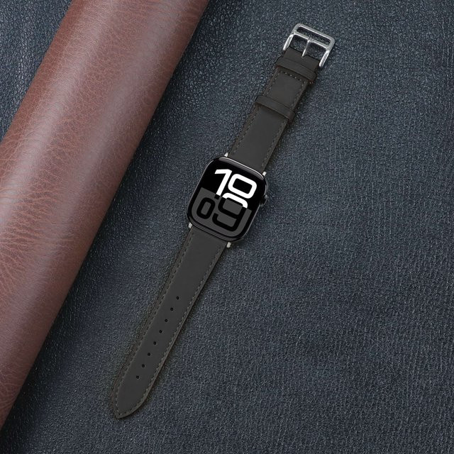 Cor Uhrenarmband Leder, Schwarz, Unisex - Bild 1