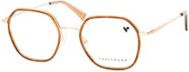 Longchamp LO 2183 Korrektionsbrille, Vollrand, quadratisch, Metall, braun, gold, Damen - Bild 1