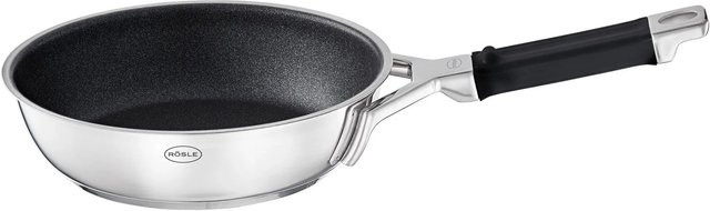 RÖSLE Bratpfanne Silence Pro ProResist in Schwarz/Silber, Durchmesser: 20 cm, Höhe: 8,5 cm - Bild 1