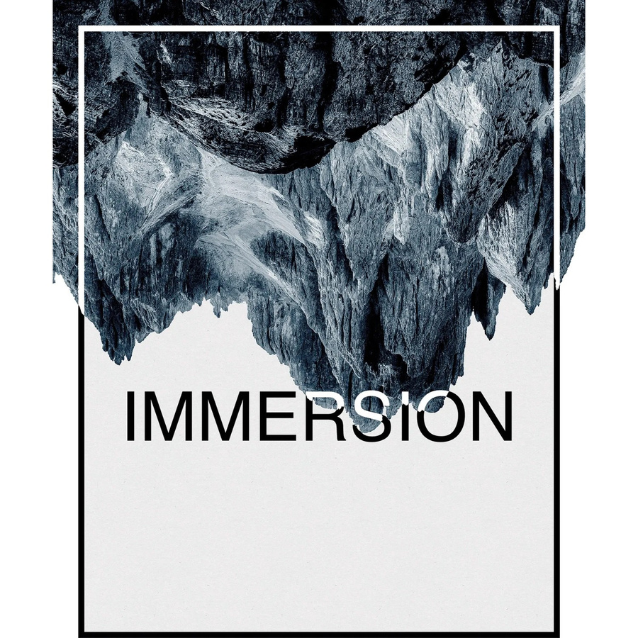 Komar Wandbild Immersion Steel Paper Poster, Farbe: Steel, Breite: 40 cm, Höhe: 50 cm - Bild 2