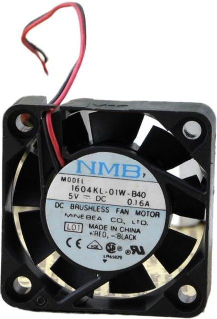 Meibei Nmb4010 Doppelkugel-Lüfter 1604kl-01w-b40 in Schwarz, 4 cm - Bild 1