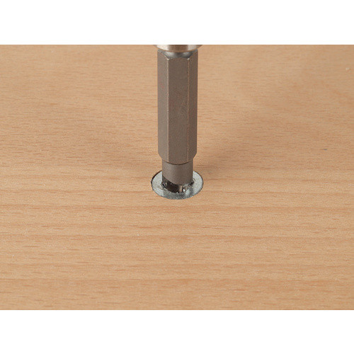 Wolfcraft Schraubenausdreher-Satz aus Stahl, Ø 9 mm, Grau/Silber - Bild 1