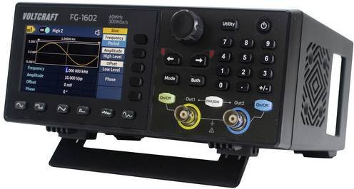 Voltcraft FG-1602 Funktionsgenerator netzbetrieben 2-Kanal Arbiträr Schwarz 1 µHz - 60MHz - Bild 1