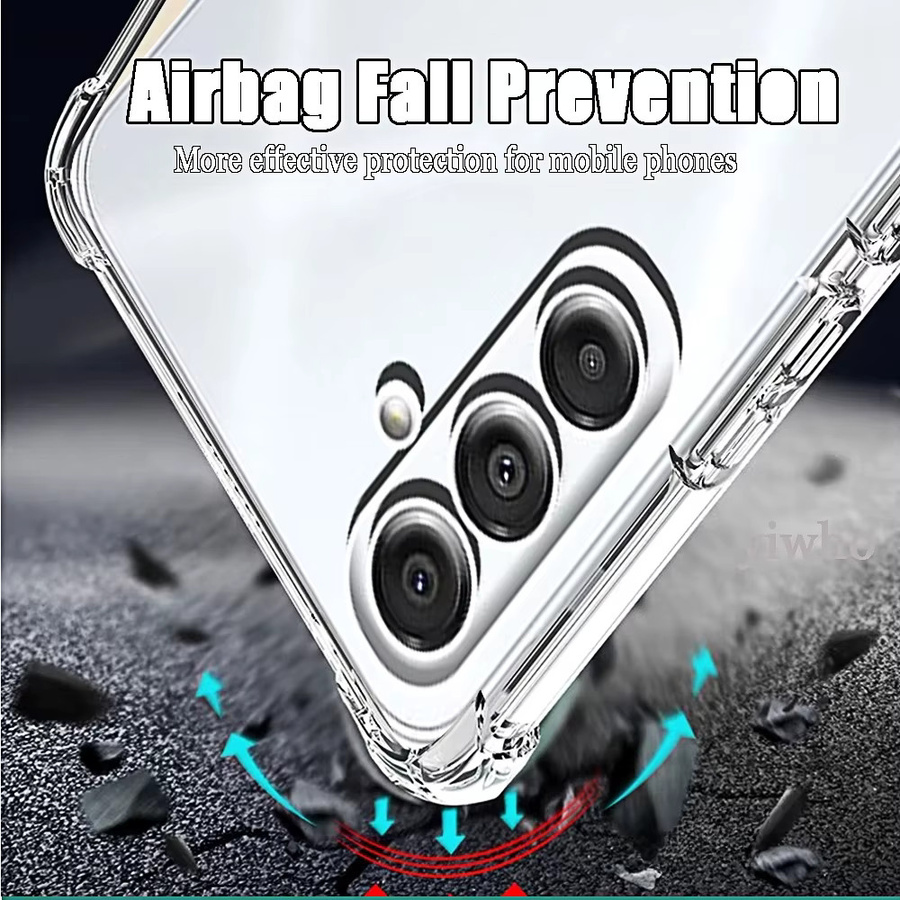 Transparente Luxus Schutzhülle für Samsung Galaxy M36 M56 M35 M55 C55 F55 F17 M07 F06 M06 F36 F56 - Bild 2
