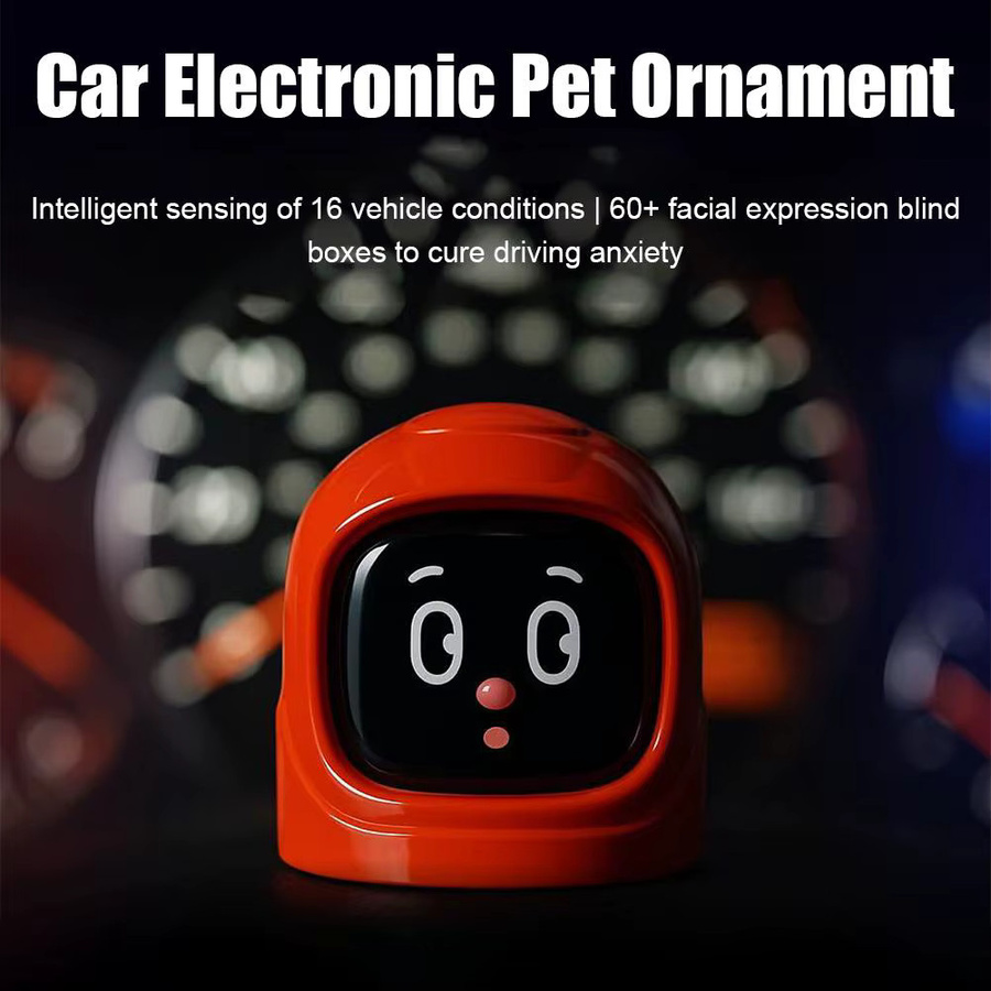 Mangogo Intelligente Elektronische Haustierornamente für das Auto mit Gesichtsausdrücken - Bild 4