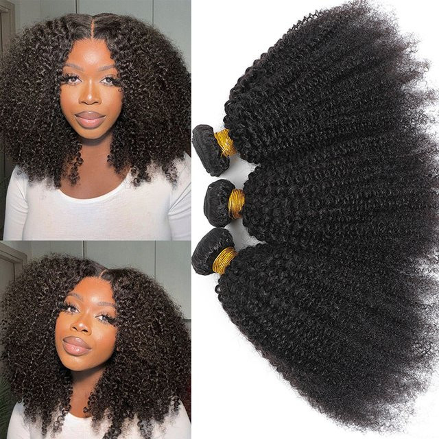 Dula A Hair Remy Haar Verlängerung, Afro Lockig, Damen - Bild 1